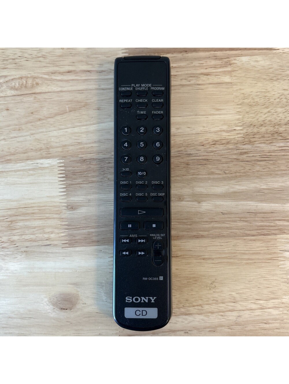 Sony RM-DC355 CD Changer OEM Remote Control CD Player